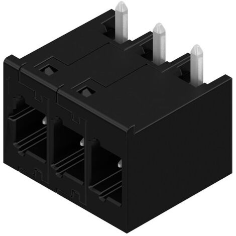 Boîtier pour connecteur CI Mâle, 3 contacts 1 rang , pas 5mm ( Prix pour Paquet de 11 )