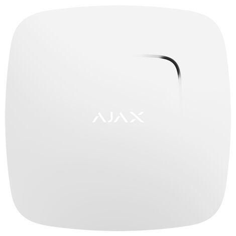 AJAX Boîtier pour détecteur de fumée - AJ-FIREPROTECT-W et AJ-FIREPROTECTPLUS-W - Installation facile - Plastique ABS - Couleur blanche