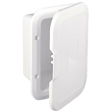 Boitier pour douchette avec couvercle - NUOVA RADE - blanc -