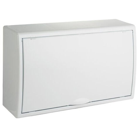 Boitier Pour Icp 1-4 Elements Distribution Jusque 12 Elements - De Surface - Ip40. Solera 8698