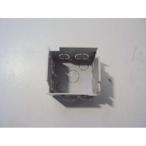 Boîtier pour paroi mince Batibox 2 modules pour supports références 080291 et 080295 (080011)
