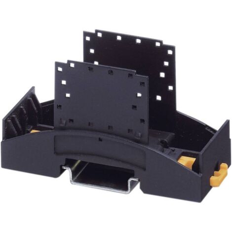 Boîtier pour rail Phoenix Contact BC 35,6 UT HBUS BK 2896254 Polycarbonate noir 89.7 x 35.6 x 62.6 1 pc(s) D19626