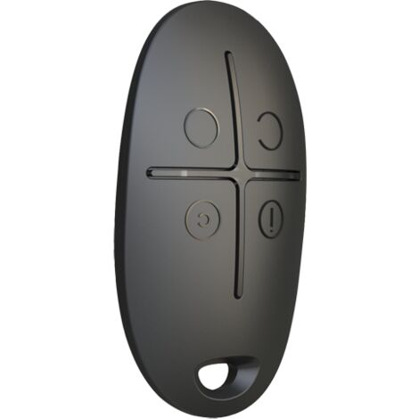 Boîtier pour télécommande - AJ-SPACECONTROL-B - Installation facile - Plastique ABS - Couleur noir