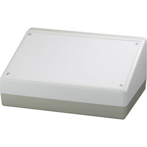Boîtier pupitre OKW AS054486 ABS, aluminium aluminium (anodisé) (l x H x P) 220 x 100 x 156 mm 1 pc(s) S51595