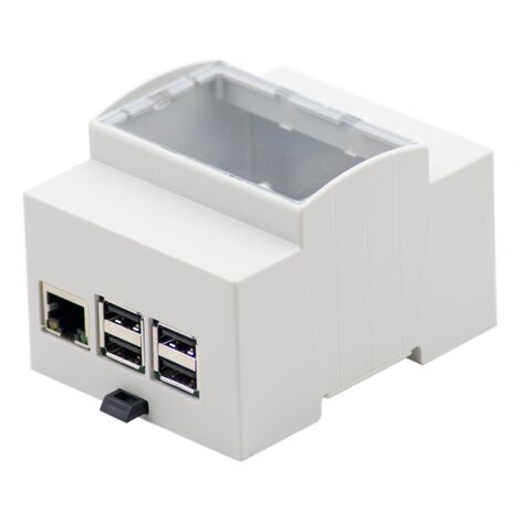 Boitier rail din pour Raspberry Pi version 3B, 2B et B+