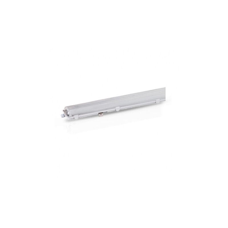 Vision-el - Boitier led pour 2 Tubes T8 180° Étanche IP65 IK10 1200mm