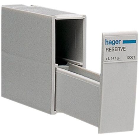 Boîtier réserve cart.fusible - HAGER L14700