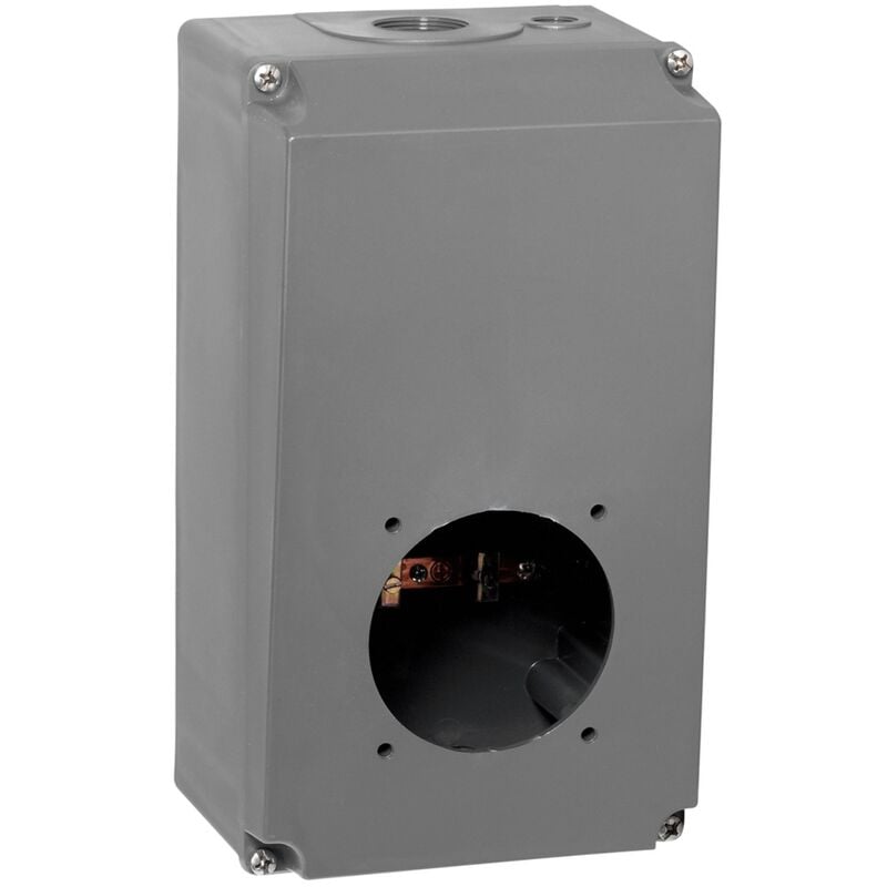 Boitier plastique hypra pour prise 2p+t et 3p+t 63 ampères - passage