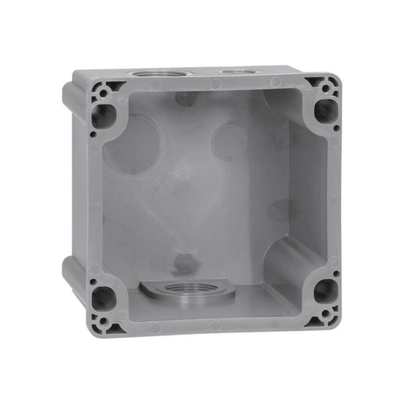 Boîtier réversible simple Hypra IP44/55 pour Prisinter 63A - plastique Legrand
