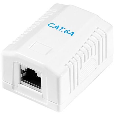 Boîtier Rj45 Surface Cat.6a Connectivité Blindée Haute Performance - Logilink