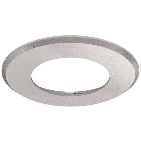 BOITIER ROND ARGENT P/SPOT AFL 127 POUR MONTAGE ENCASTRE IP 44