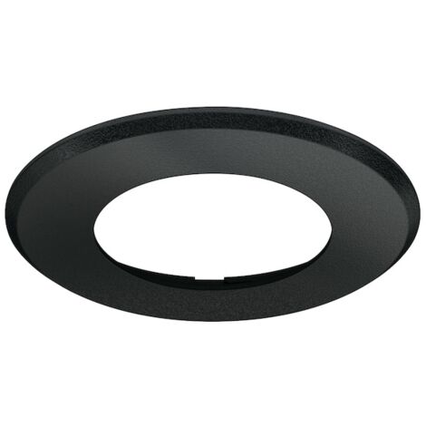 BOITIER ROND NOIR POUR SPOT AFL 127 POUR MONTAGE ENCASTRE IP 44