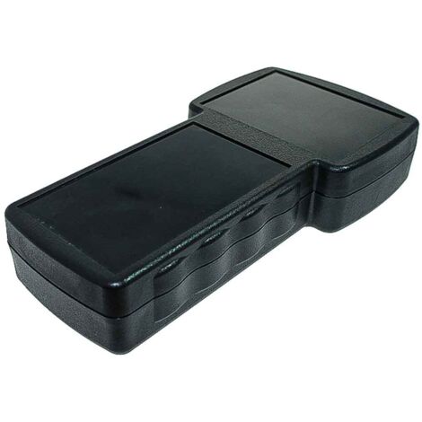 Boîtier RS PRO avec fenêtre d'affichage en ABS Noir, dim. ext. 210 x 110 x 41mm, IP54 ( Prix pour 1 )