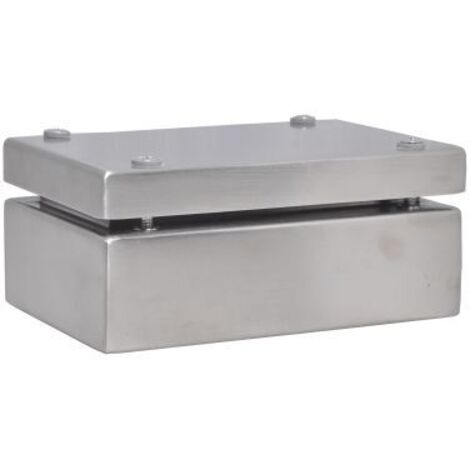 Boîtier RS PRO en Acier inoxydable 304 Acier dim. ext. 150 x 100 x 61mm, IK10, IP66 ( Prix pour 1 )