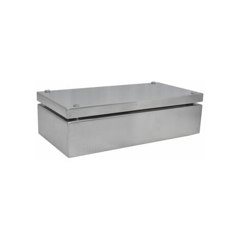 Boîtier RS PRO en Acier inoxydable 304 Acier dim. ext. 300 x 150 x 81mm, IK10, IP66 ( Prix pour 1 )