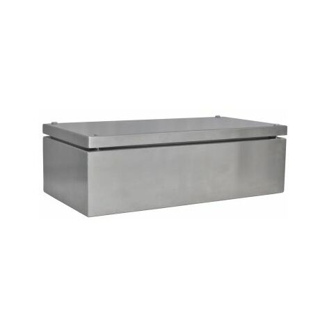 Boîtier RS PRO en Acier inoxydable 304 Acier dim. ext. 400 x 200 x 121mm, IK10, IP66 ( Prix pour 1 )