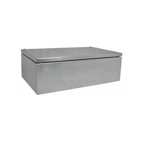 Boîtier RS PRO en Acier inoxydable 304 Acier dim. ext. 500 x 300 x 161mm, IK10, IP66 ( Prix pour 1 )