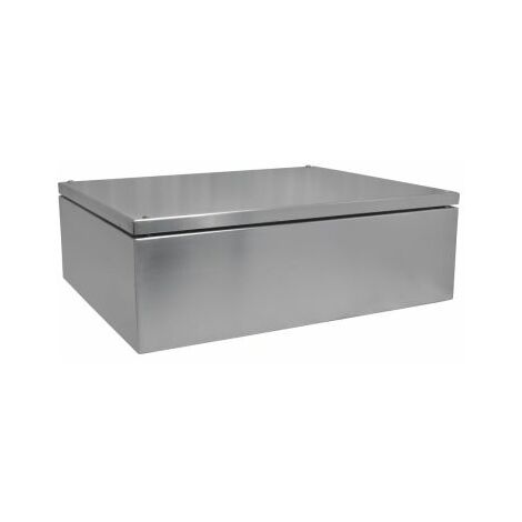 Boîtier RS PRO en Acier inoxydable 304 Acier dim. ext. 500 x 400 x 161mm, IK10, IP66 ( Prix pour 1 )
