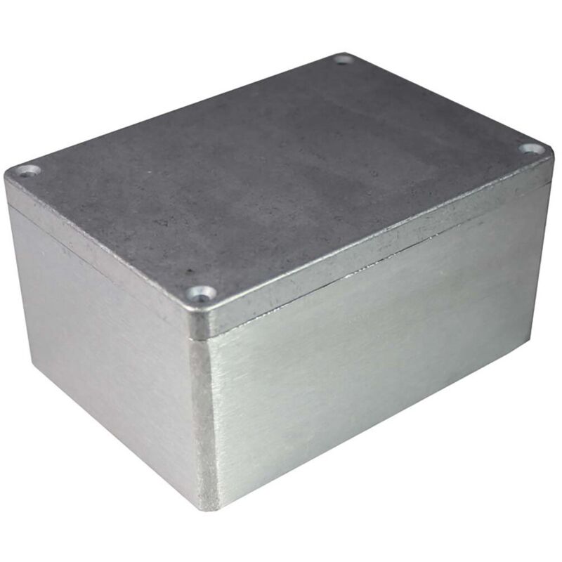 Rs Pro - Boîtier en Alliage d'aluminium, 148 x 108 x 75mm, Argent IP65 ( Prix pour 1 )