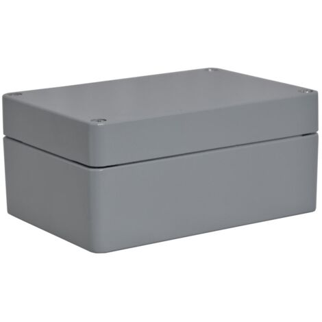 Boîtier RS PRO en Aluminium, 200 x 140 x 90mm, Gris IP66, IP67, IP68 ( Prix pour 1 )