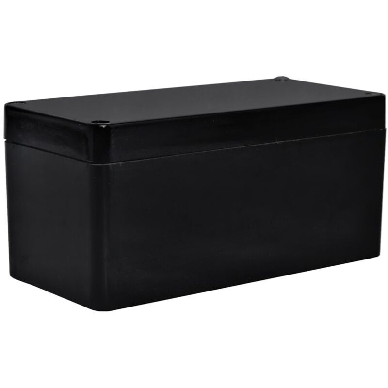 Rs Pro - Boîtier en Fibre de verre renforcé en polyester, 190 x 75 x 75mm, Noir IP66, IP67, IP68 ( Prix pour 1 )