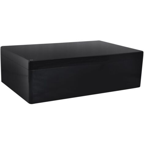 Boîtier RS PRO en Fibre de verre renforcé en polyester, 600 x 250 x 121mm, Noir IP66 ( Prix pour 1 )
