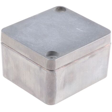 Boîtier RS PRO en Fonte d'aluminium, 50 x 45 x 30mm, Argent IP66 ( Prix pour 1 )