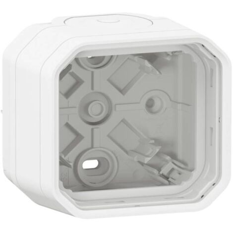 boitier saillie - 1 poste - blanc - legrand plexo 069689l