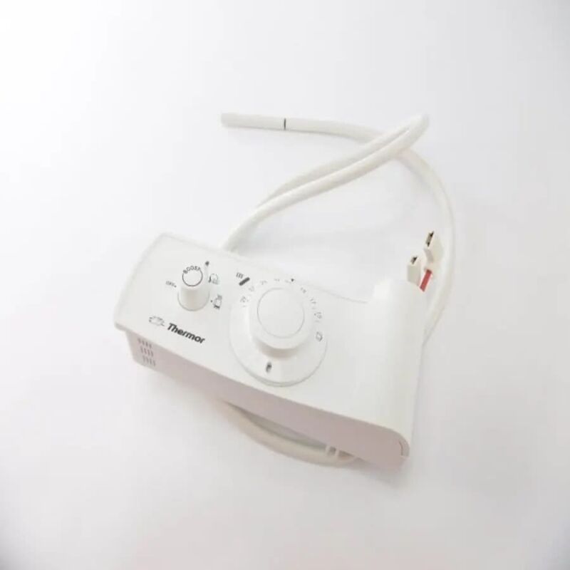 Thermor - Boitier thermostat blanc corsaire 087902 - seche-serviettes