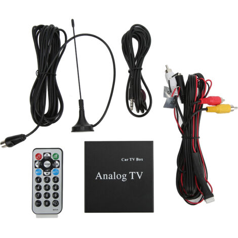 Boîtier TV analogique pour autoradio - Système complet PAL SECAM NTSC, affichage menu OSD
