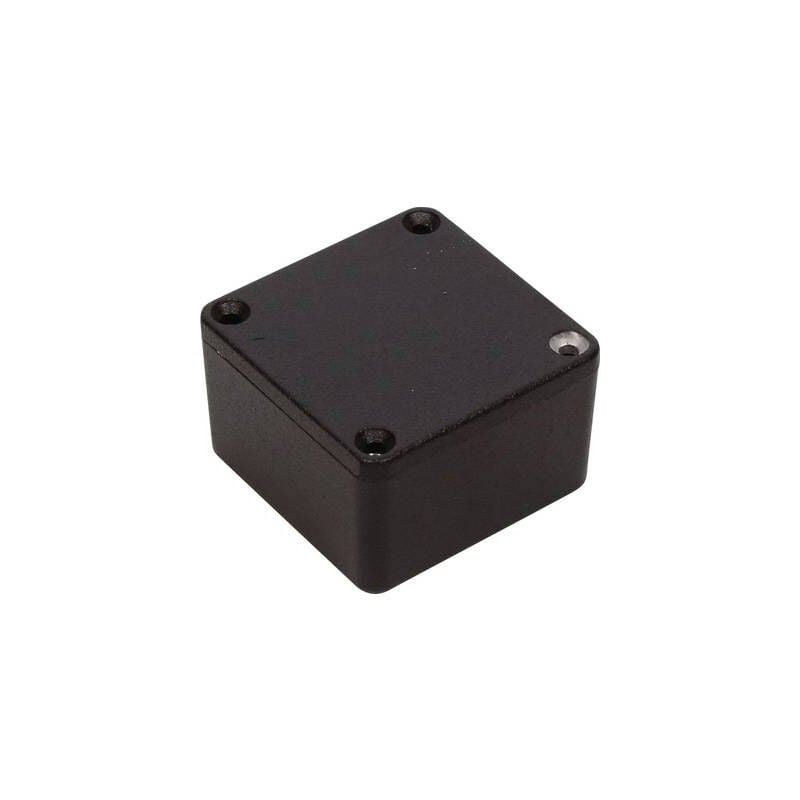 1590MMBK boîtier universel 50 x 50 x 31 aluminium noir 1 pc(s) - Hammond Electronics