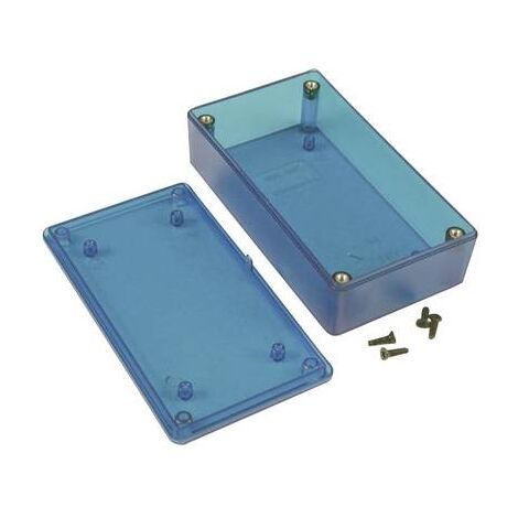 BOÎTIER UNIVERSEL HAMMOND ELECTRONICS 1591XXBTBU ABS BLEU (TRANSPARENT) 113 X 63 X 31 1 PC(S)