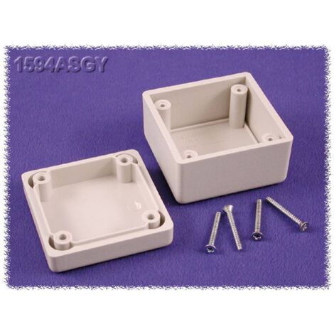 Boîtier universel Hammond Electronics 1594ASGY ABS gris 56 x 56 x 40 1 pc(s) W63811