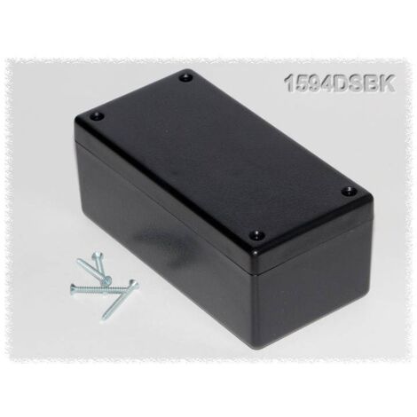 Boîtier universel Hammond Electronics 1594DSBK ABS noir 131 x 66 x 55 1 pc(s) W63810