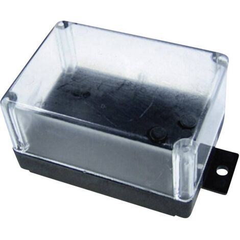 Boîtier universel Kemo G021 Thermoplastique noir, transparent 72 x 50 x 40 1 pc(s) S20154