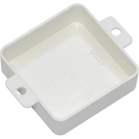 Boîtier universel Kemo G059W Thermoplastique blanc 40 x 40 x 13 1 pc(s) Y080781