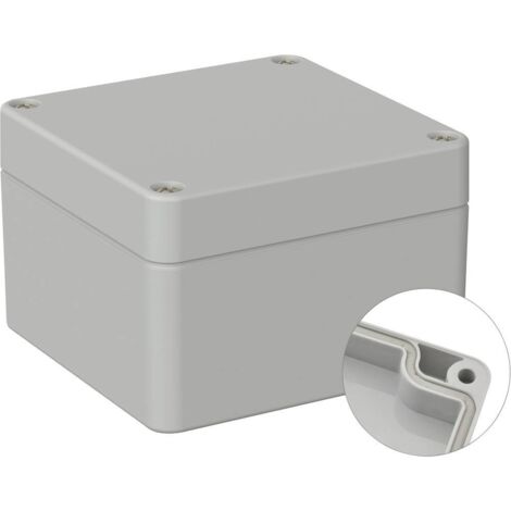 BOÎTIER UNIVERSEL TRU COMPONENTS TC-9065444 82 X 80 X 55 PC GRIS CLAIR (RAL 7035) 1 PC(S)
