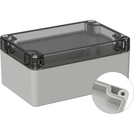 BOÎTIER UNIVERSEL TRU COMPONENTS TC-9065456 120 X 80 X 55 PC GRIS CLAIR (RAL 7035) 1 PC(S)
