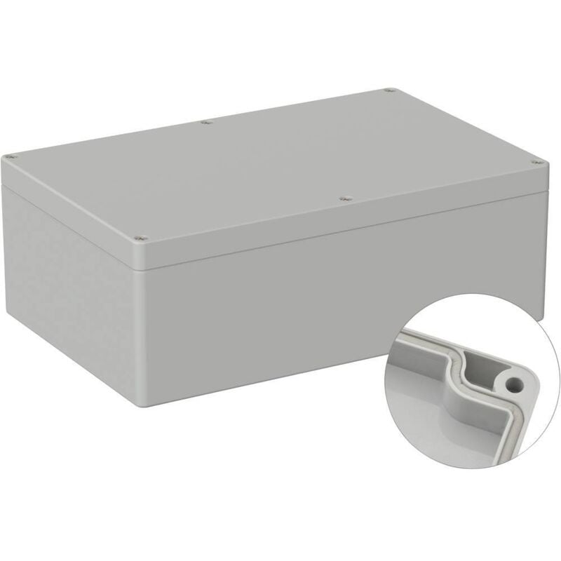 Tru Components - TC-9065540 Boîtier d'extérieur 250 x 160 x 90 Polycarbonate gris clair (ral 7035) 1 pc(s)