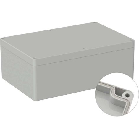 BOÎTIER UNIVERSEL TRU COMPONENTS TC-9065544 240.3 X 160.3 X 90 PC GRIS CLAIR (RAL 7035) 1 PC(S)
