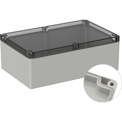 BOÎTIER UNIVERSEL TRU COMPONENTS TC-9065548 240.3 X 160.3 X 90 PC GRIS CLAIR (RAL 7035) 1 PC(S)