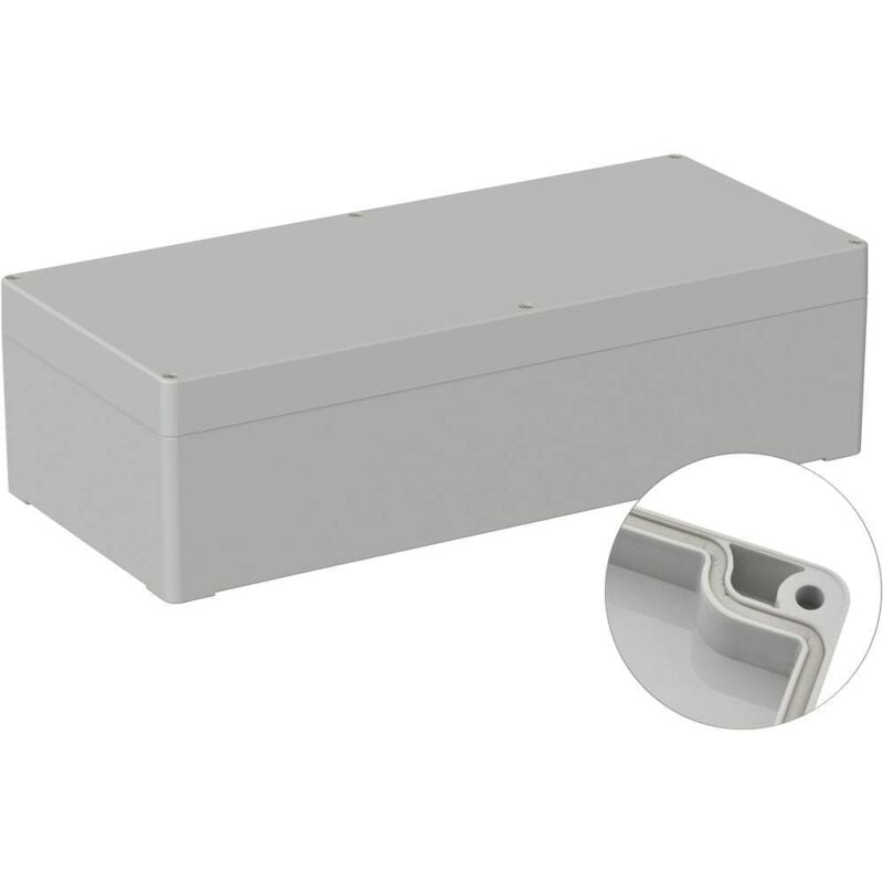 Tru Components - TC-9065568 Boîtier d'extérieur 360 x 160 x 100 Polycarbonate gris clair (ral 7035) 1 pc(s)