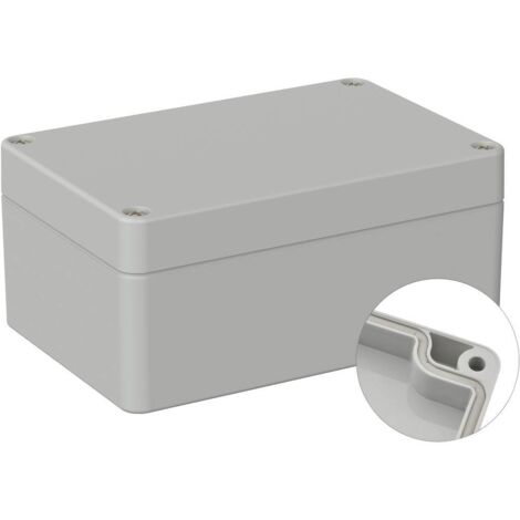 BOÎTIER UNIVERSEL TRU COMPONENTS TC-9065608 120 X 80 X 55 ABS GRIS CLAIR (RAL 7035) 1 PC(S)