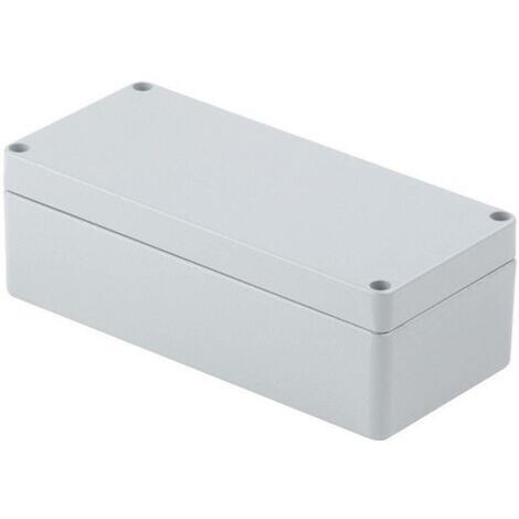 Boîtier universel Weidmüller 9529170000-1 aluminium revêtement par poudre gris-argent 175 x 80 x 57