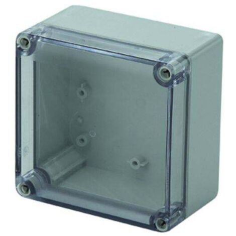 Boîtier universel Weidmüller 9535240000 Polycarbonate gris clair, transparent 125 x 125 x 75 1 pc(s)
