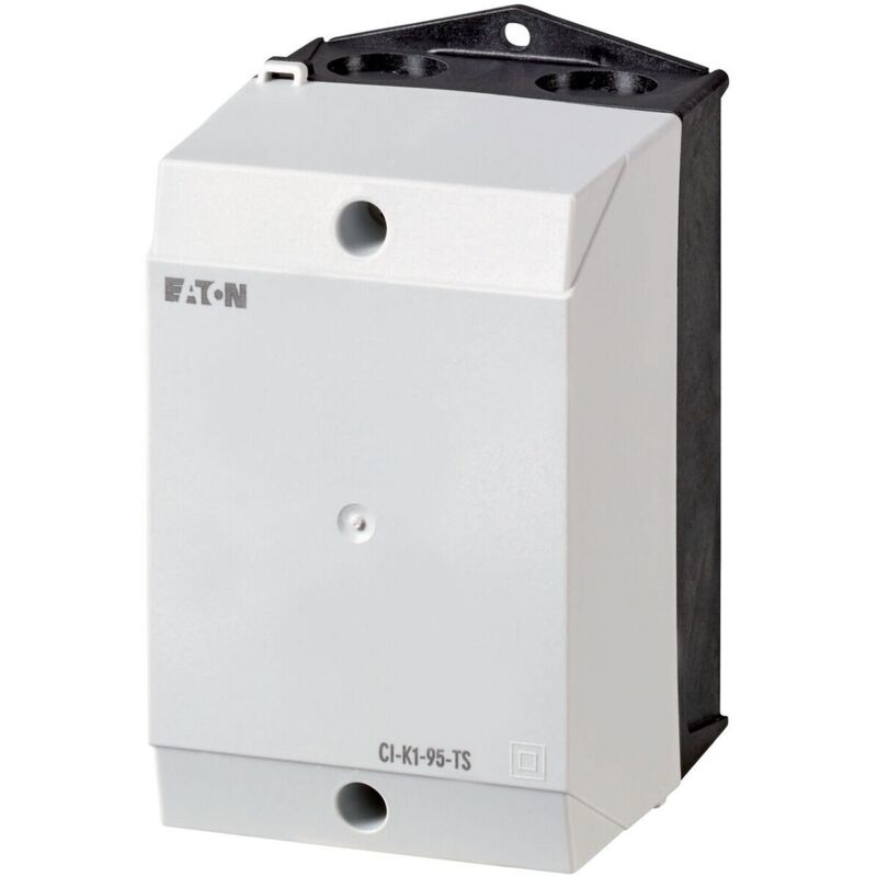 Boîtier vide Eaton 206881 pour montage sur rails (L x l x H) 95 x 80 x 120 mm gris clair (RAL 7035), noir (RAL 9005) 1