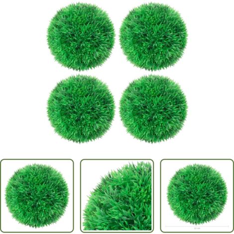 Boj artificial -  Bolas de boj artificial 4 unidades 12 cm