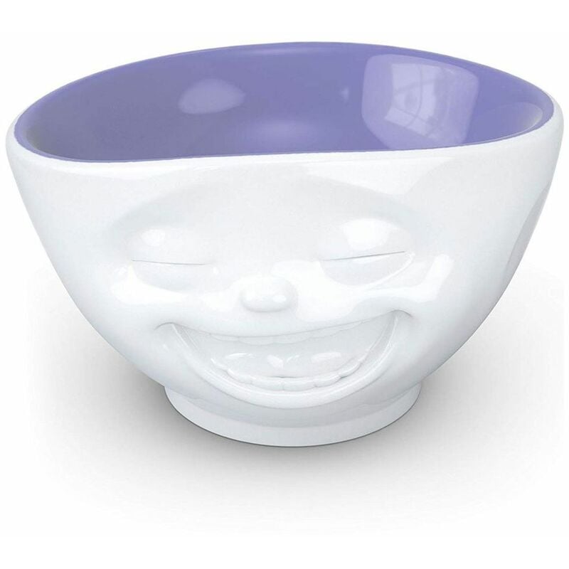 Grand bol en porcelaine hôtelière Tassen - rieur lavande