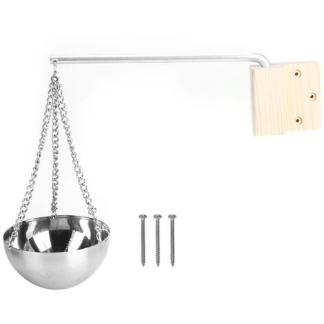 Bol à Aromathérapie en Acier Inoxydable pour Sauna, Accessoire de Salle de Sauna