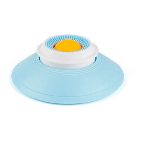 Bol à Croquettes Anti-Glouton pour Chien, Jouet de Léchage Anti-Étouffement avec Base Anti-Dérapante, Mangeoire Interactive pour Ralentir l'Alimentation